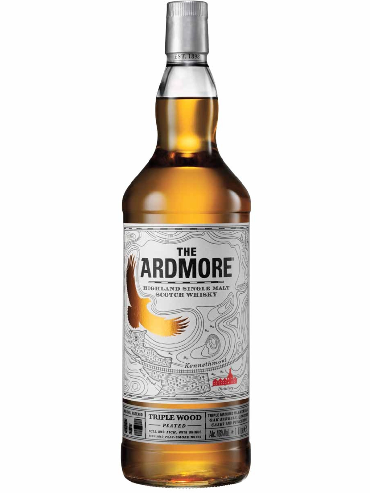 Ardmore The Triple Wood Single Malt Scotch Whisky 1lt